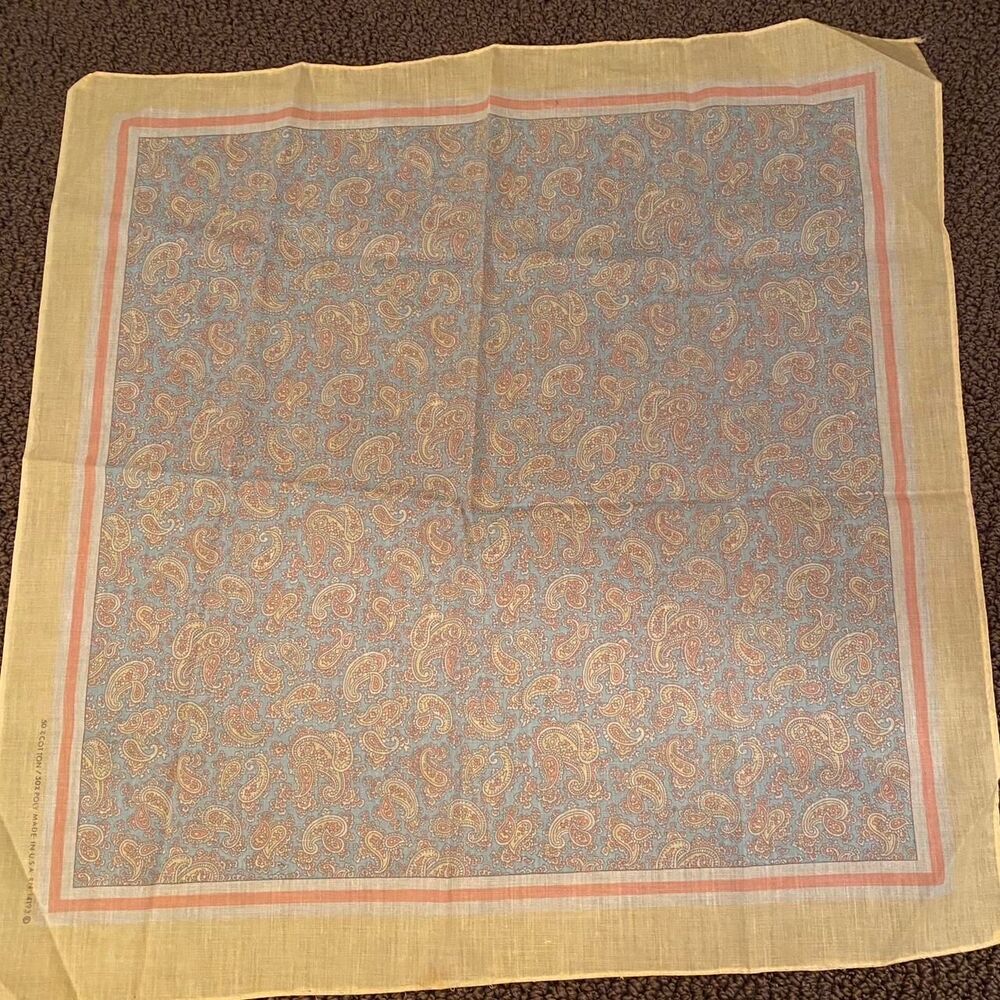 Unbranded Women's Yellow and Blue Scarf-wraps
